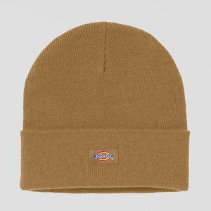NWT Dickies Tan Cuffed Beanie